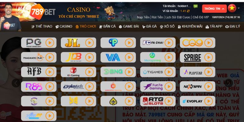 Trải Nghiệm Slot Game Trên 789Bet - Giải Trí Đỉnh Cao 2024